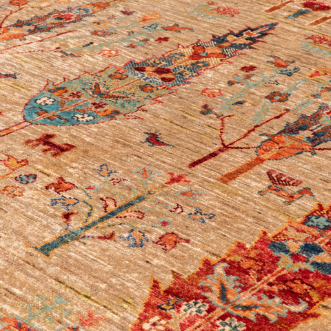 Handmade Afghan Loribaft Rug - 310058