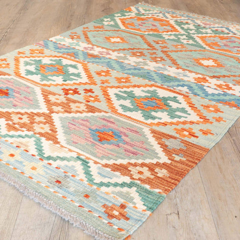 Handmade Afghan Kilim - 310195