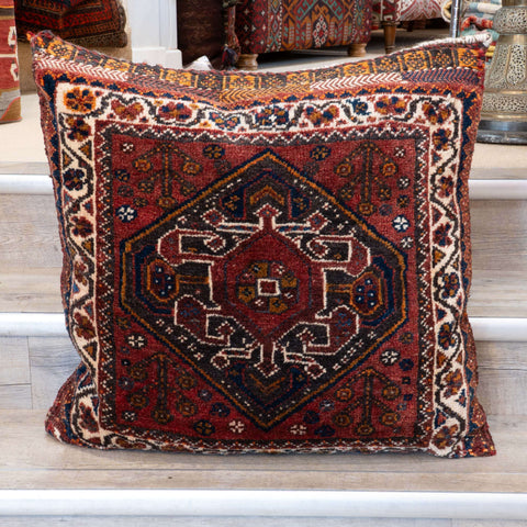 Fine old Oriental Qashqai cushion - 310280