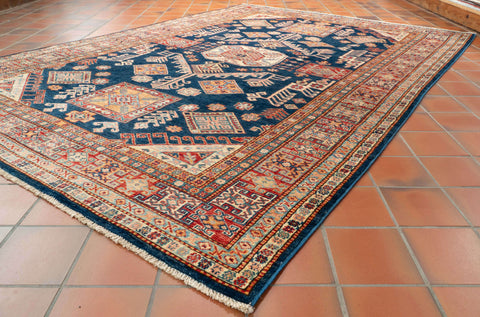 Handmade fine Afghan Kazak rug - 310333