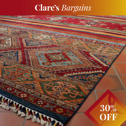 Handmade Afghan Kharjeen carpet - CB308521