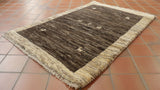 Handmade Persian Gabbeh rug -TR309007