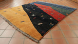 Handmade Persian Gabbeh rug - TR309011