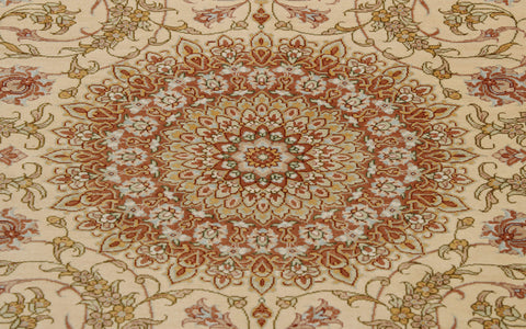 Extra fine handmade Persian Qum silk - 118869