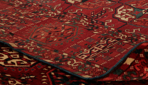 Antique handmade Tekke Turkoman carpet - 139668