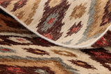 You can see the quality of the piece by looking athe back of the rug, and see the tightness of the weave.