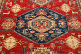 Fine handmade Afghan Kazak rug - 284935