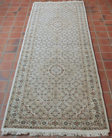 Fine handmade Indian Tabriz runner - 285122