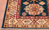 Afghan rugs have a noticeably shorter pile than Persian rugs