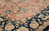 This rug is a very fine example of a traditional Iranian carpet woven in Qum 
