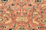 Unusual in terms of colour and design, this Ghom rug will be an interesting piece to own.