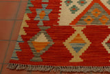 Handmade Afghan Kilim runner - 295658
