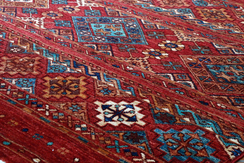 Handmade Afghan Samarkand carpet - 295728