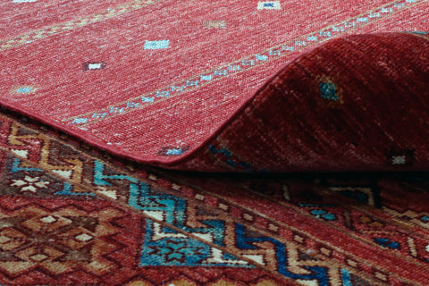 Handmade Afghan Samarkand carpet - 295728