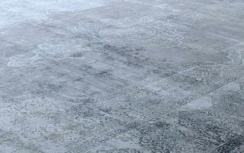 Gooch Luxury Woolknot rug Overdye Frost Grey - 29524809