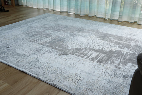 Gooch Luxury Woolknot rug Overdye Frost Grey - 29524809