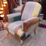 Handmade Indian kilim chair - 308044