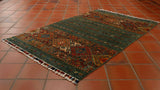 Handmade Afghan Samarkand rug - 306498