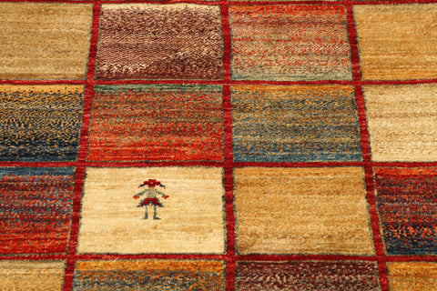 Fine handmade Afghan Loribaft rug - 306540