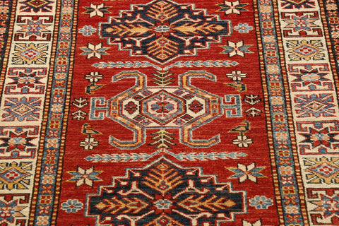 Fine handmade Afghan Kazak runner - 306630