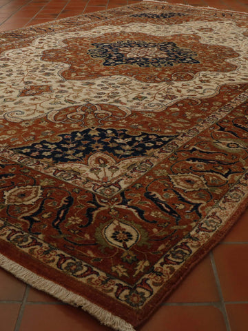 Fine handmade Indian carpet - 306724