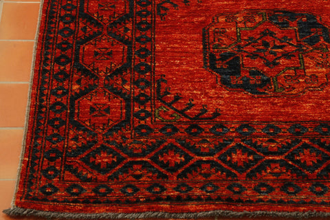 Handmade Afghan Ersari rug - 306965