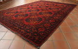 Handmade Afghan Ersari rug - 306967