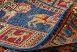 Handmade fine Afghan Samarkand runner - 307076