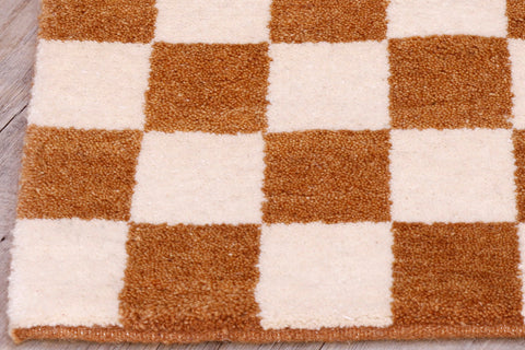 Handmade Indo Persian Gabbeh mat - 307154