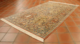 Fine handmade Kashmir silk rug - 307289