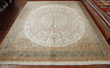 Fine handmade Kashmir silk carpet - 307297