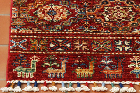 Handmade Afghan Aryana rug - 307345