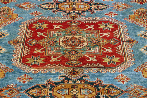 Fine handmade Afghan Kazak carpet - 307435