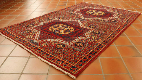 Handmade Afghan Choeb Rang rug - 307477