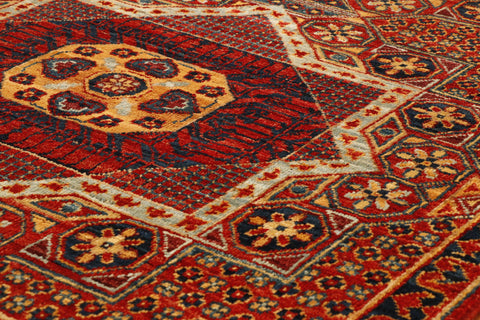 Handmade Afghan Choeb Rang rug - 307477