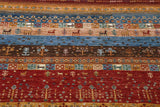 Handmade Afghan modern Loribaft carpet - 307511