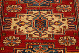 Fine handmade Afghan Kazak rug - 307565