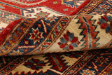 Handmade Afghan Kazak rug - 307567
