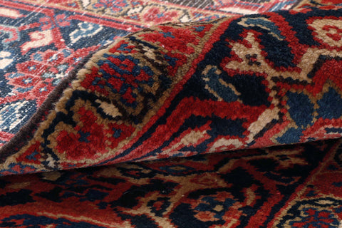 Fine handmade semi old Persian Heriz carpet - 307609