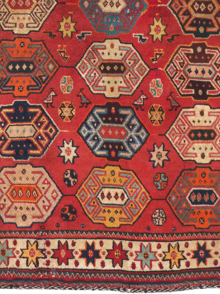 Handmade Persian Qashqai rug - ENR307625
