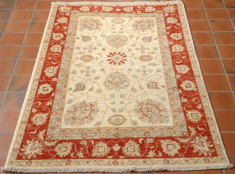 Fine handmade Afghan Ziegler rug - 307639