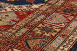 Extra fine handmade Afghan Kazak rug - 307782