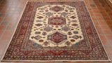 Extra fine handmade Afghan Kazak rug - 307785