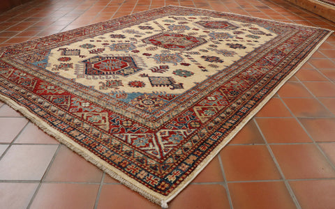 Extra fine handmade Afghan Kazak rug - 30724785