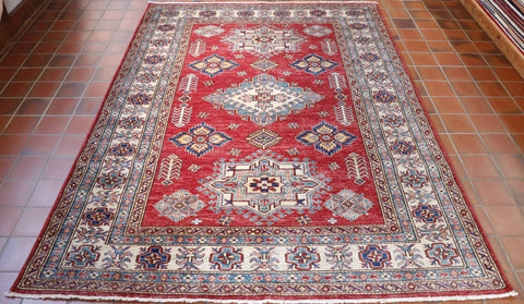 Handmade fine Afghan Kazak rug - 307799