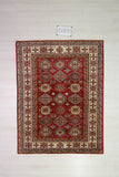 Handmade fine Afghan Kazak carpet - ENR307800