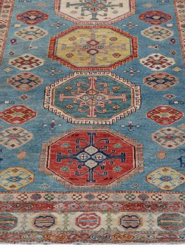 Fine handmade Afghan  Kazak rug - ENR307906