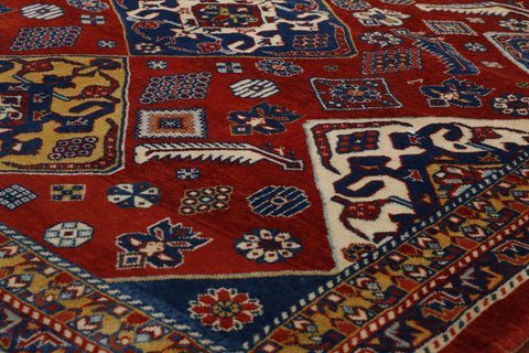 Fine handmade Persian Qashquli rug - 307917