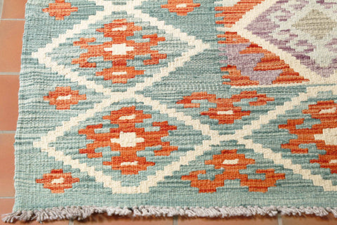 Handmade Afghan Kilim - 308120