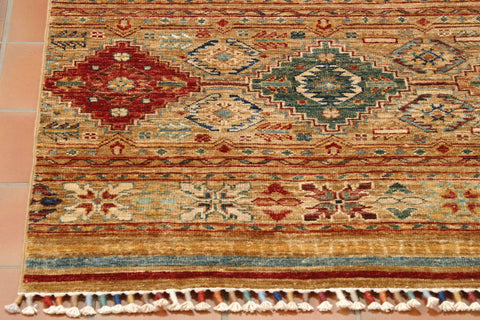 Handmade fine Afghan Samarkand runner - 308169